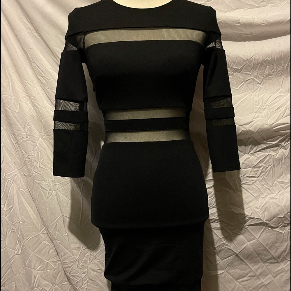 Sexy bebe beautiful stylish black dress - Picture 4 of 7